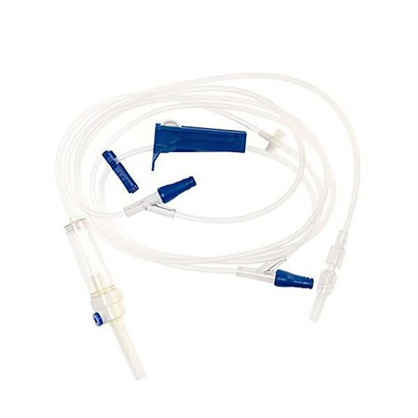 Mckesson IV Pump Set, 10 Drops / mL Drip Rate, 97 Inch Tubing, 2 Ports, 50PK TCBINF6519-A - main